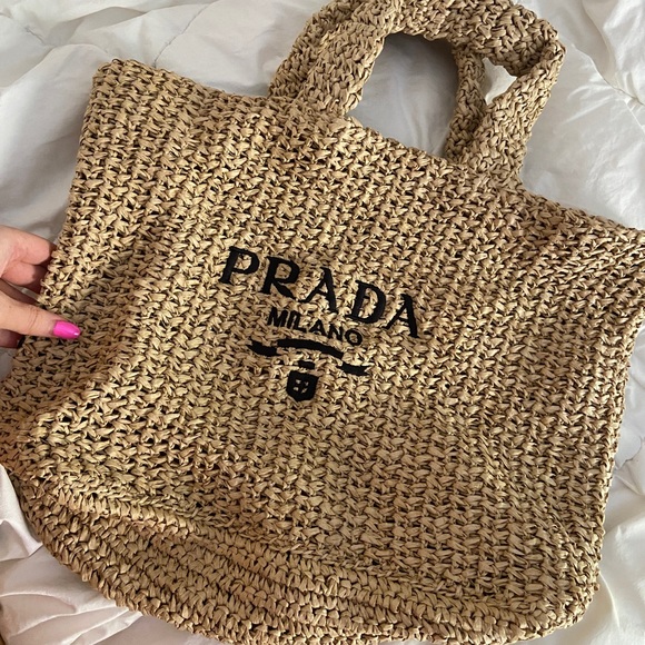 Prada Bags Prada Straw Bag Poshmark
